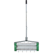 Arieggiatore manuale a rullo con punte, 139 x 43,5 x 15 cm
