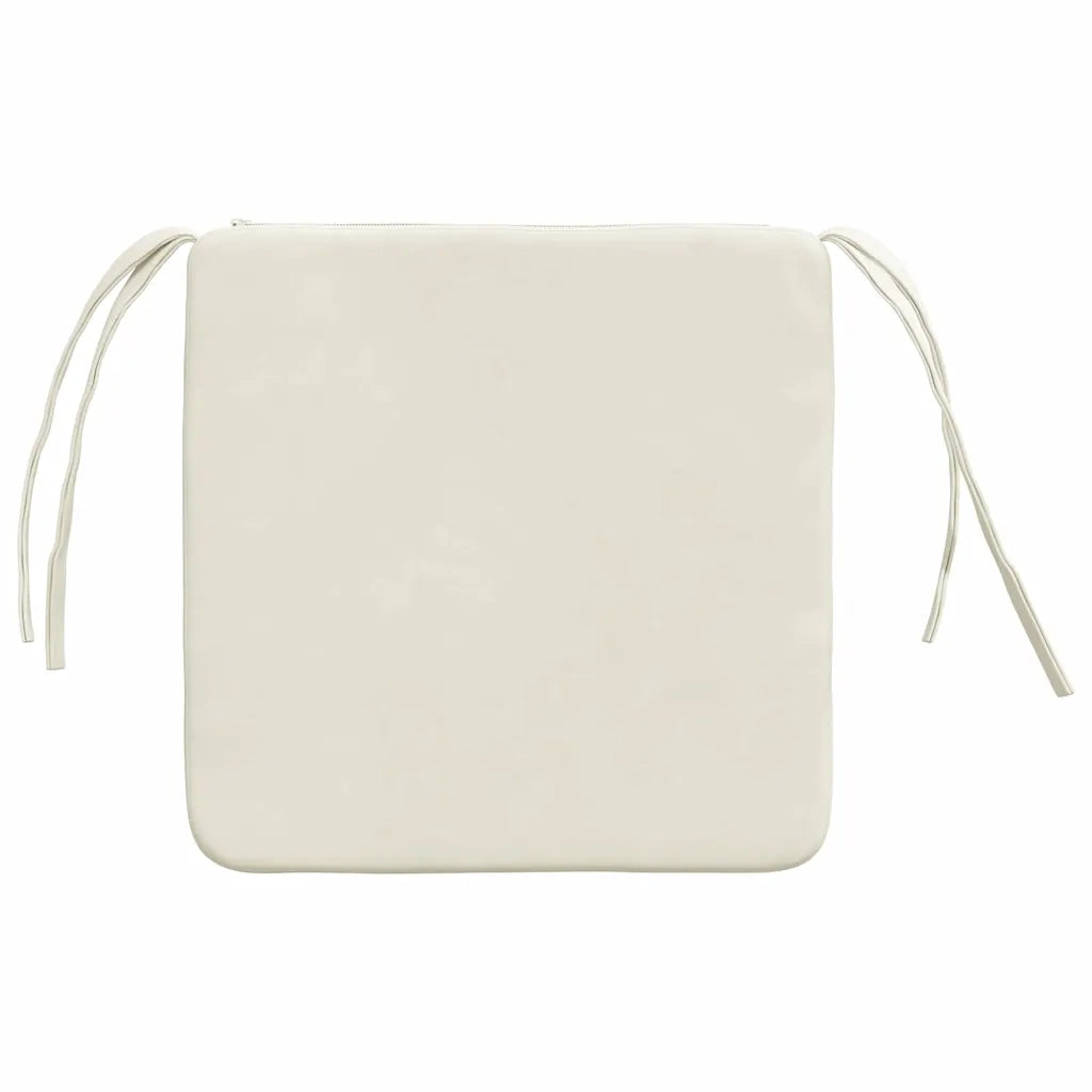 Cuscini per Seduta 4 pcs Crema 40 x 40 x 3 cm Velluto