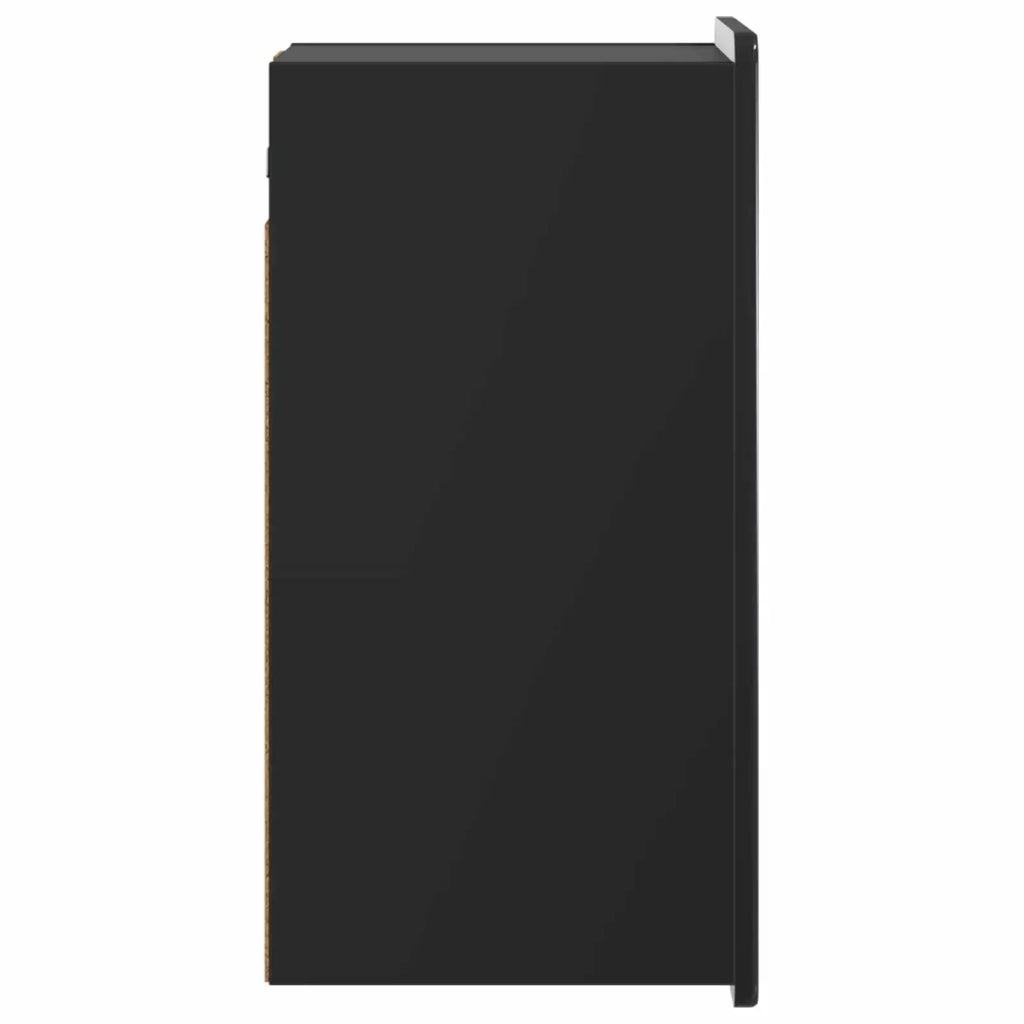 Armadio da bagno a muro ZWOLLE Nero 30 x 31 x 63 cm 896366