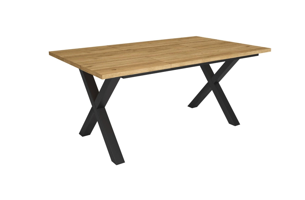 Tavolo da Pranzo, 167x90x74 cm, Per 8 persone, Tavolo Cucina, Rovere