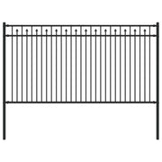 Recinzione da Giardino | Recinzione a picchetto BAARLO Nero