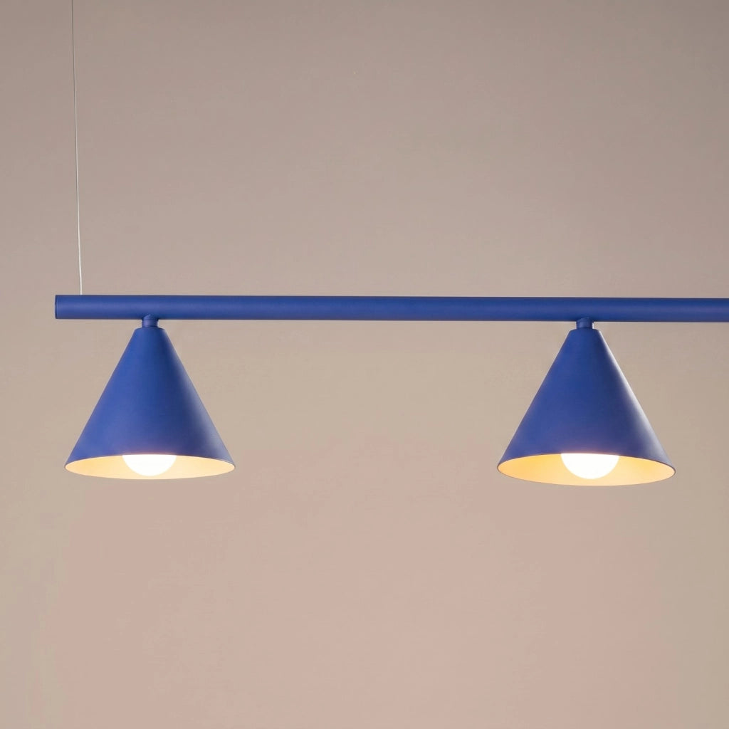 Lampadario NOX 4L oltremare