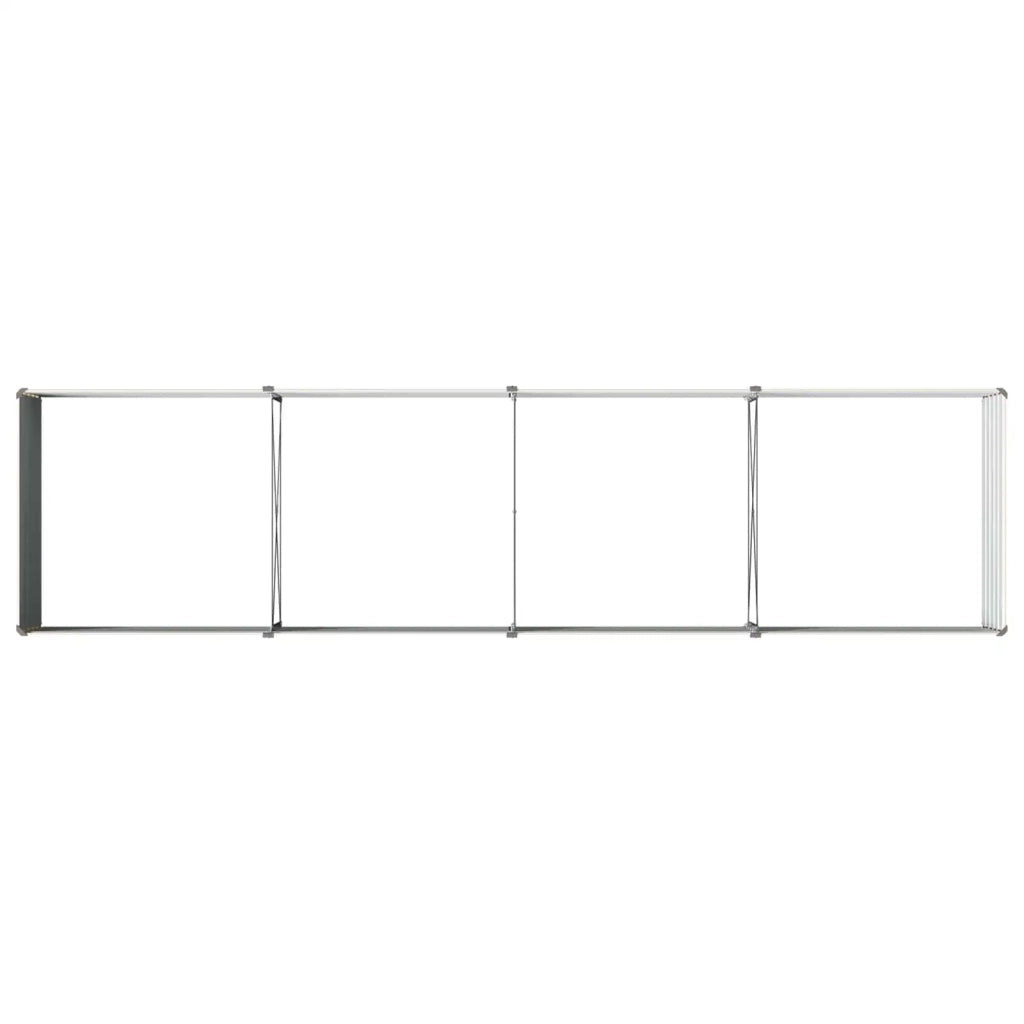 Letto rialzato da giardino Avorio 320 x 80 x 55 cm 8006425
