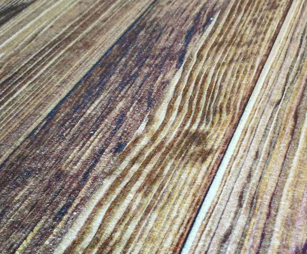 NOCE pannello finto legno in EPS resinato listello misura 100x25 cm. Pezzi 4 totale 1 mq