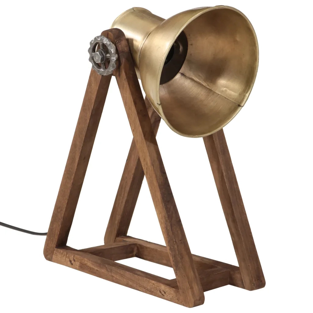 Lampada da Scrivania 25 W Ottone Anticato 30x17x40 cm E27 CFW7239281