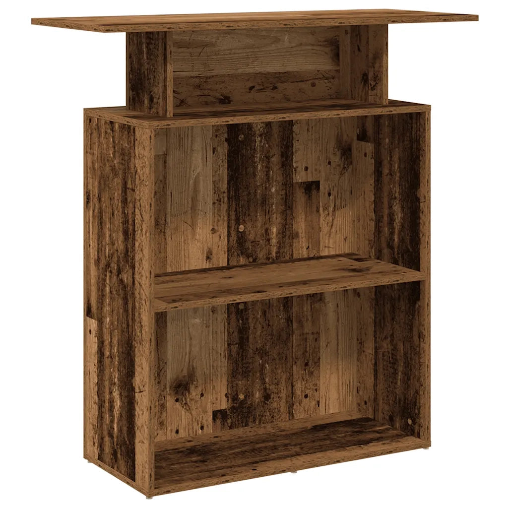 Banco Reception Legno Antico 100x40x104 cm Legno Multistrato 859058