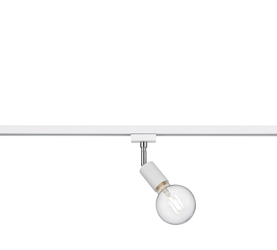 Faretto Spot Orientabile Bianco 6W 13 cm Duoline GD Trio