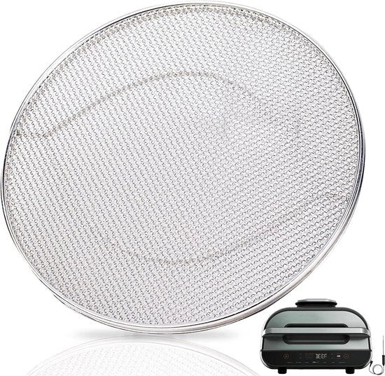 Accessorio per griglia indoor 6-in-1 Ninja Smart XL, spatschermo per griglia fittamente intrecciato, compatibile con FG551 griglia RVS.