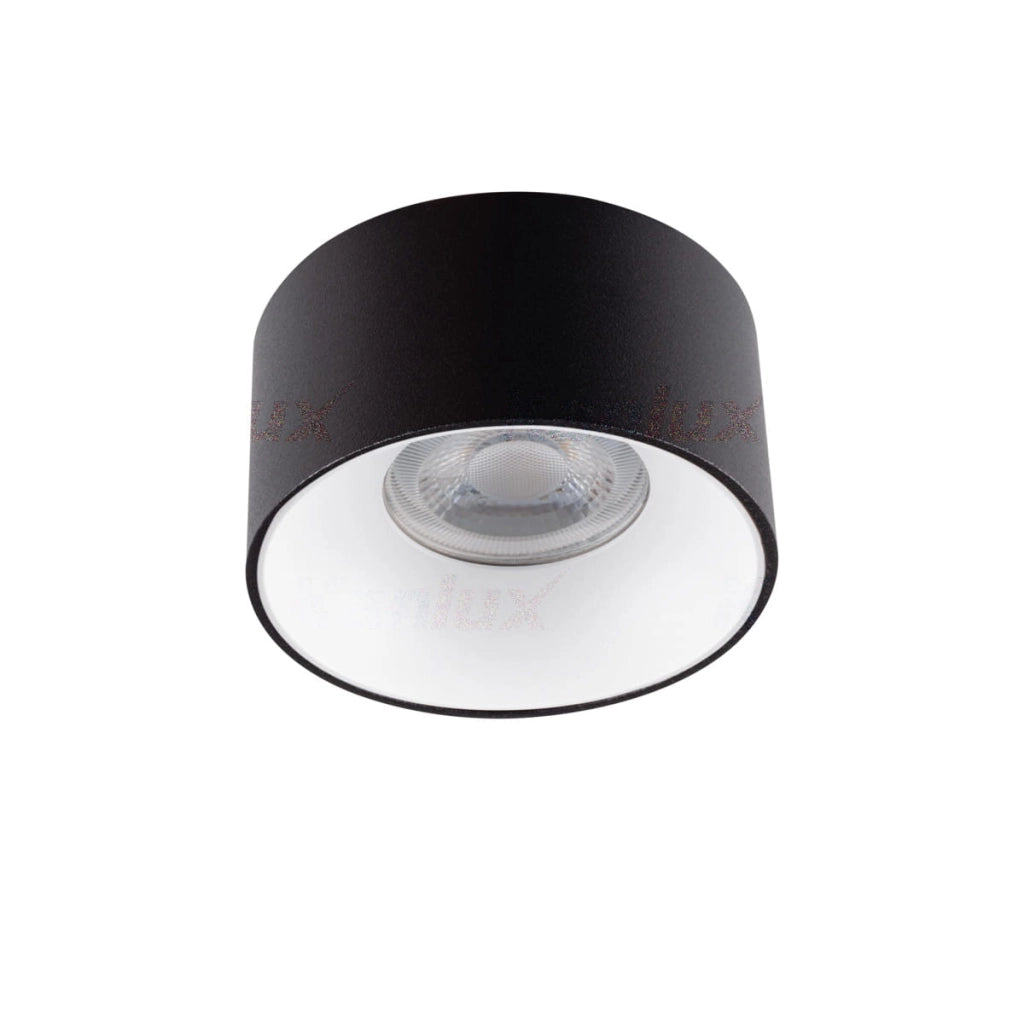 Plafoniera Kanlux MINI RITI GU10 nero/bianco 27577