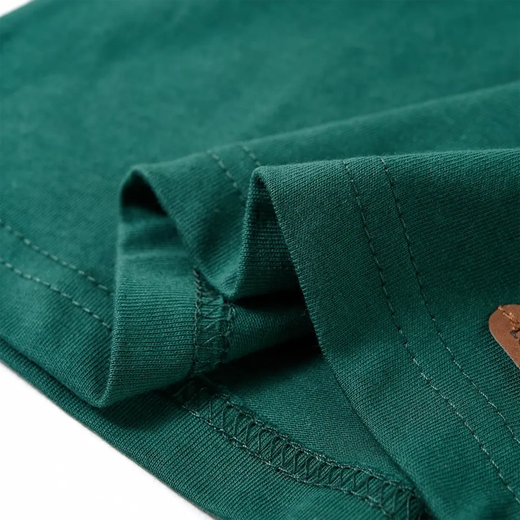 Maglietta per Bambini Maniche Lunghe Verde 104 12645
