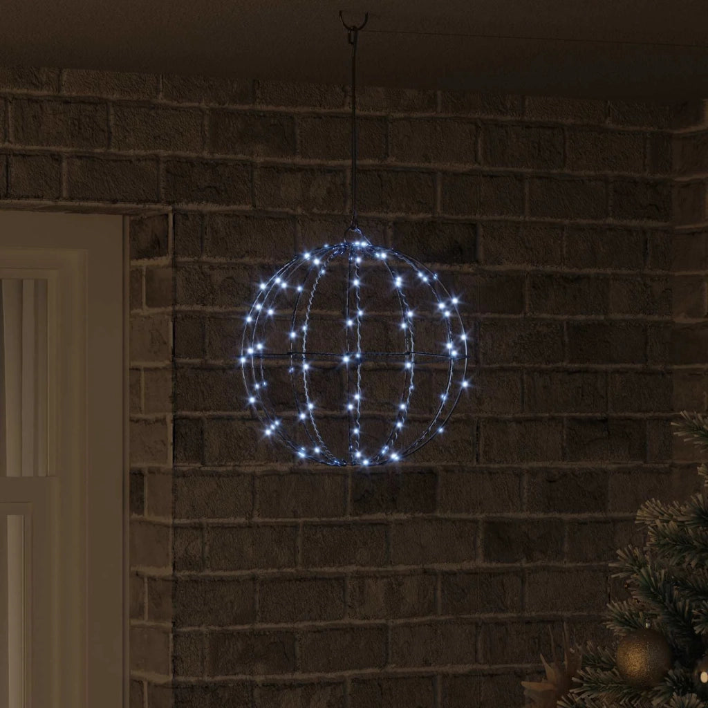 Palla 96 LED Bianco freddo 31,5 x 31,5 x 32 cm Metallo 42019113