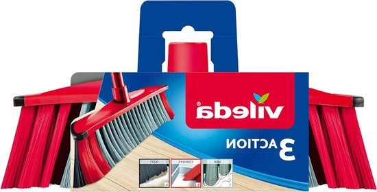 Aspirapolvere a 3 azioni - combinazione di 3 setole - per polvere, sporco grosso e capelli e per angoli.