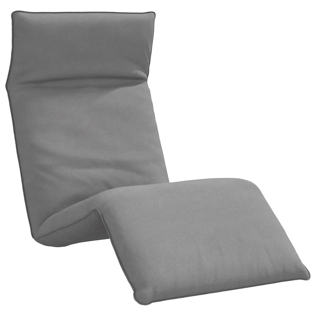 Lettino Pieghevole Grigio 175x54x8,5 cm in Tessuto Oxford 4019747