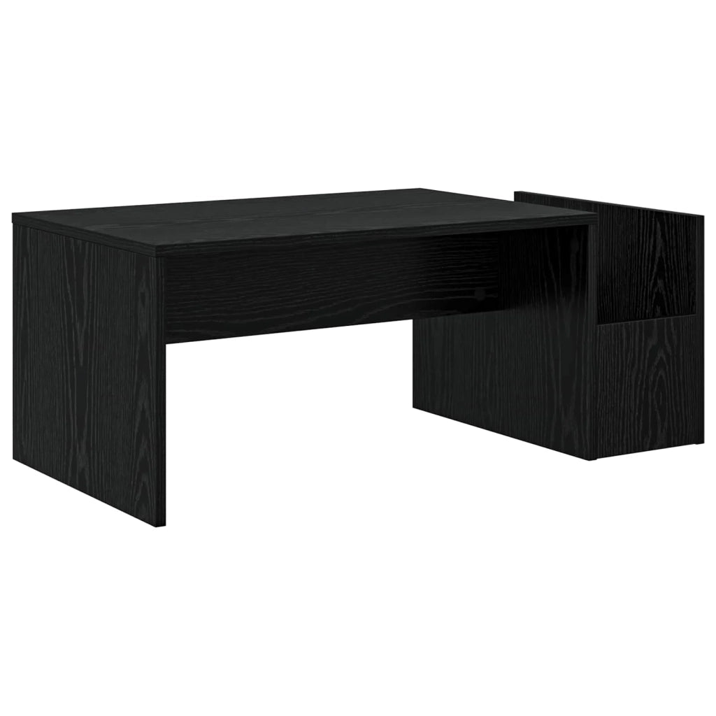 Tavolino da salotto | Tavolino da caff¨¨ | Tavolino da Soggiorno Rovere Nero 90 x 45 x 35 cm