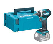 Avvitatore a impulsi Makita DTD153ZJ 18V 170Nm Brushless – con valigetta Makpac