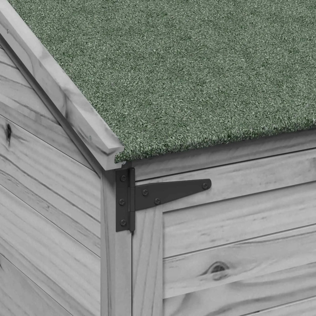 Capanno da Giardino Grigio 106,5 x 56 x 176 cm CFW6695368