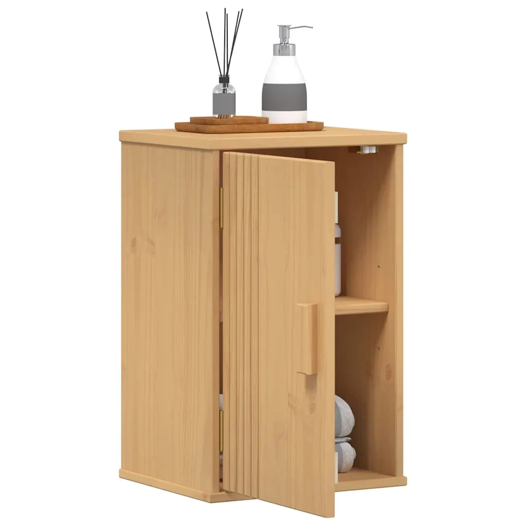 Mobile da Bagno | Armadio da bagno con lo scaffale Olden Marrone 35 x 30 x 55 cm