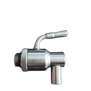 RUBINETTO ANTIGOCCIA INOX 3/8 CON GHIERA- 6,0 pz