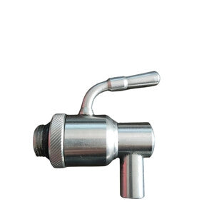 RUBINETTO ANTIGOCCIA INOX 3/8 CON GHIERA- 6,0 pz