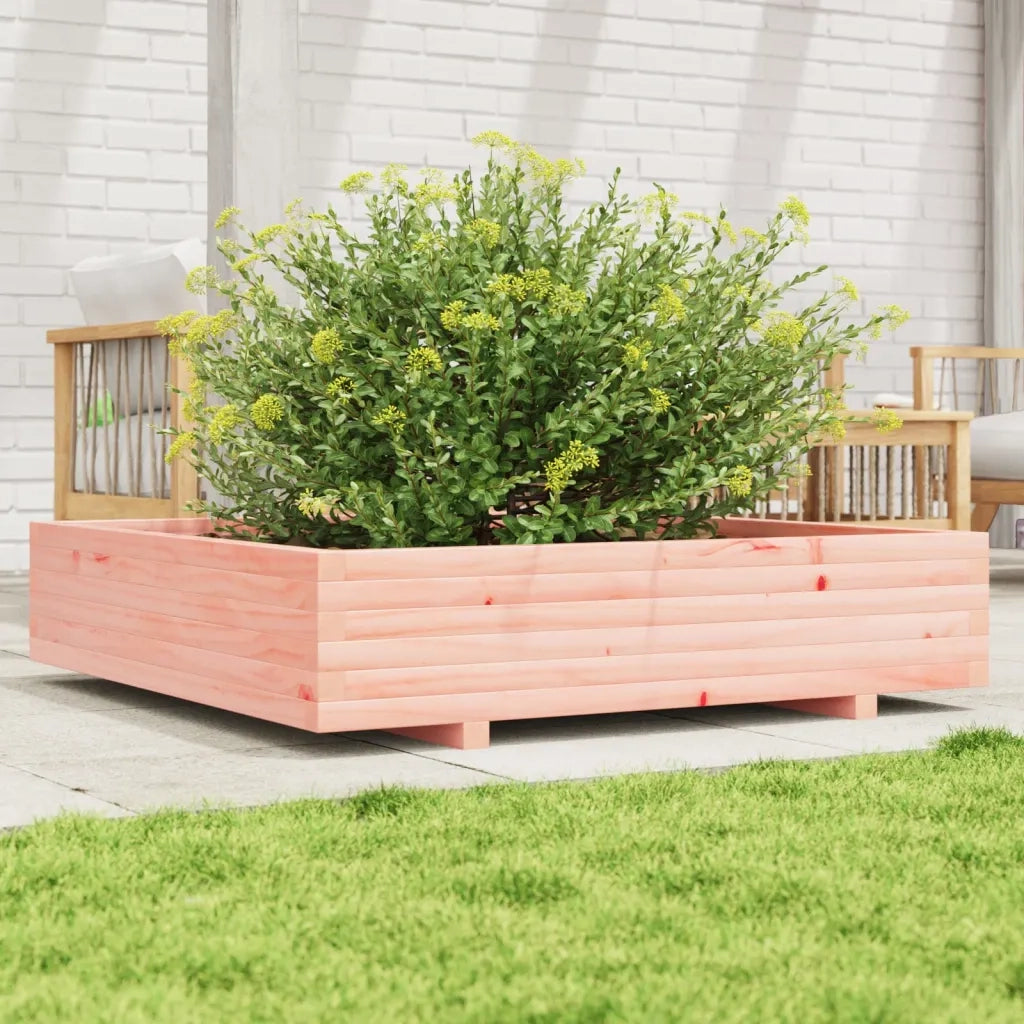 Fioriera da Giardino 110x110x26,5 cm Legno Massello di Douglas 847326