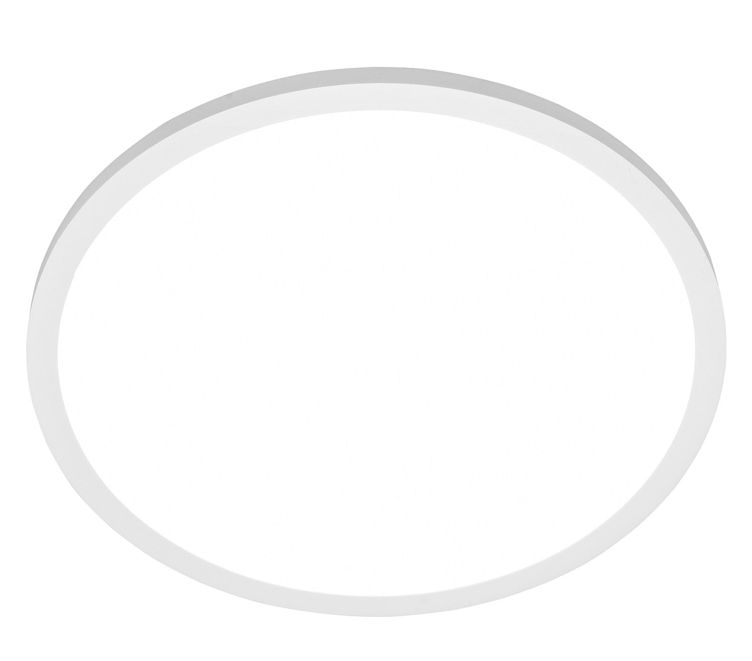 Plafoniera da Interno a LED in Metallo Bianco Opaco