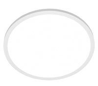 Plafoniera da Interno a LED in Metallo Bianco Opaco