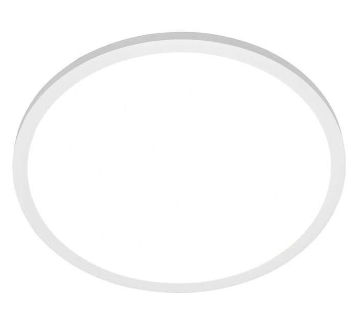 Plafoniera da Interno a LED in Metallo Bianco Opaco