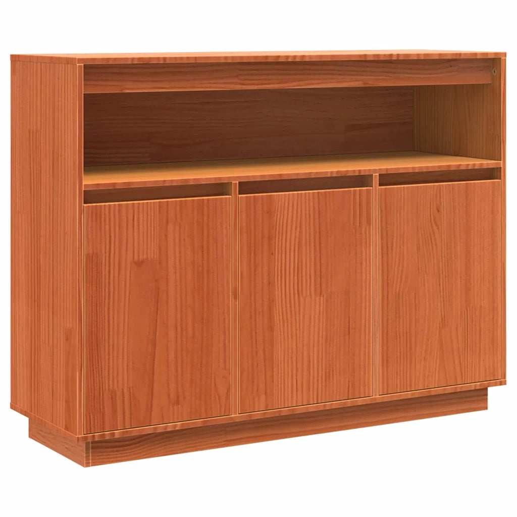 vidaXL Credenza Marrone 104.5 x 34 x 80 cm
