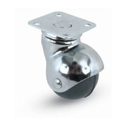 BL RUOTA MOBILE D 30 MM A CUFFIA 165 PIASTRA 2 PZ