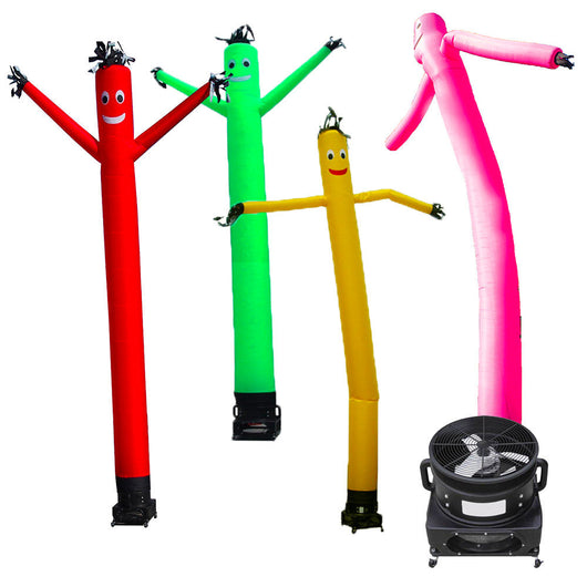 Sky Dancer Coreografico Altezza 6 Metri con Motore Incluso Happy Air Events Vari Colori