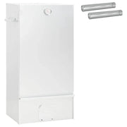 Forno Affumicatore 3 pcs 44,5 x 29 x 83 cm Acciaio zincato 3443023