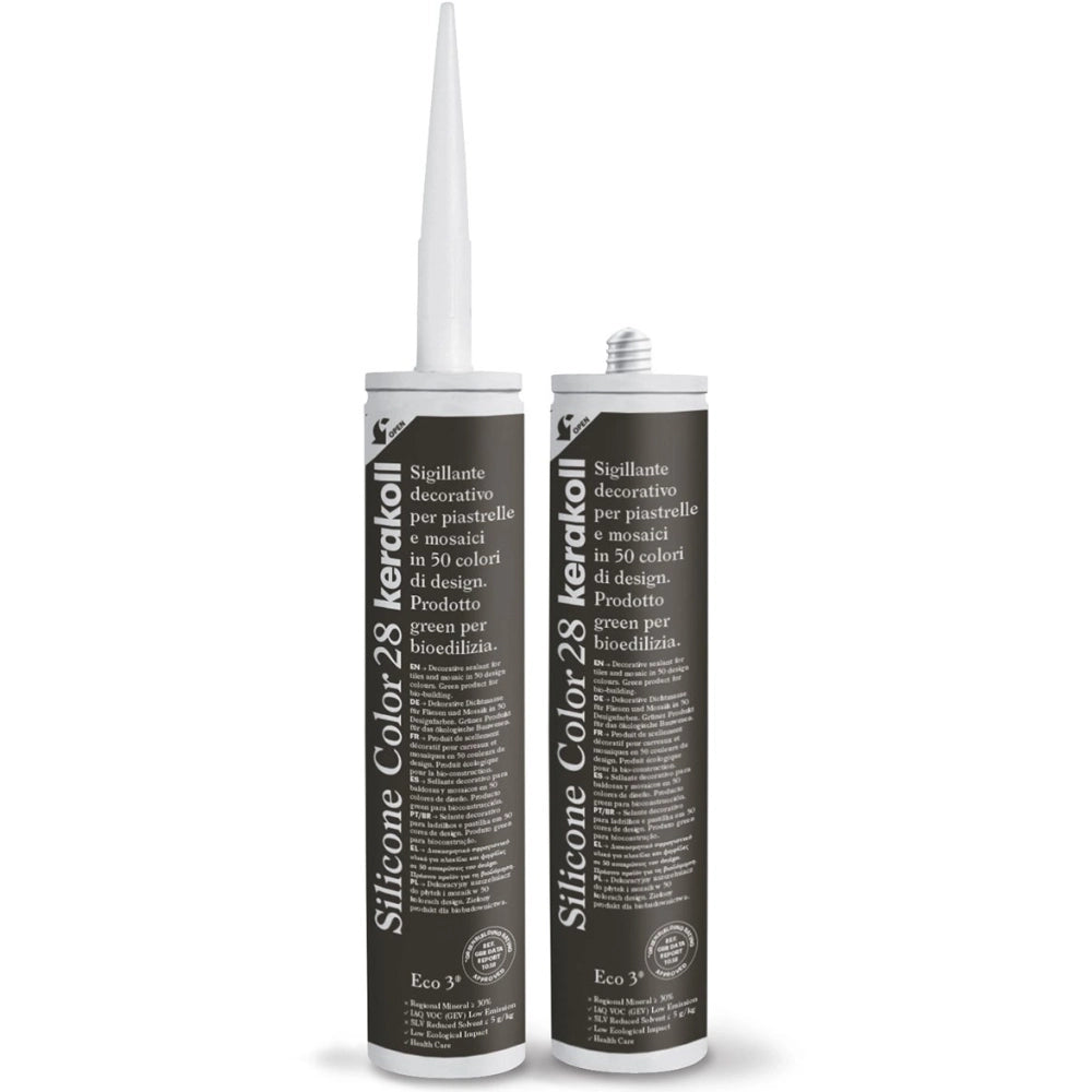 Silicone sigillante decorativo piastrelle mosaici giunture fughe colorato 310 ml *** colore- n 28, confezione 1