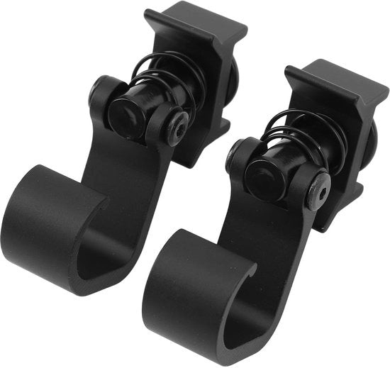 Accessorio per autocarro - Base di rotazione a 360 gradi - Fermo L-Rail - Acciaio di carbonio - 1 coppia - Elettrozinato - Accessori per autocarri - Fermo di ancoraggio