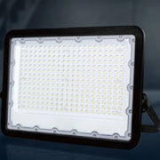 Trade Shop - Faro Led 200 W Ultra Slim Esterno Nero Ip65 Luce Fredda Naturale Calda Fs200w-n -