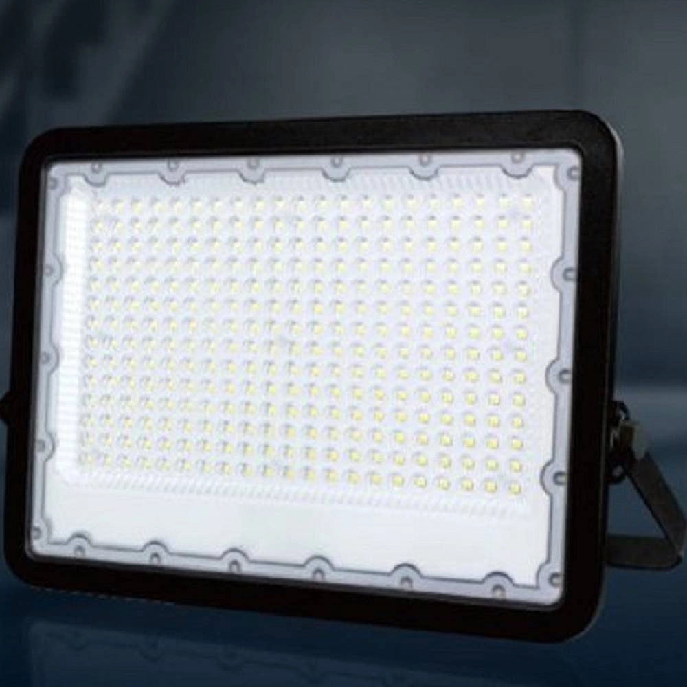 Trade Shop - Faro Led 200 W Ultra Slim Esterno Nero Ip65 Luce Fredda Naturale Calda Fs200w-n -