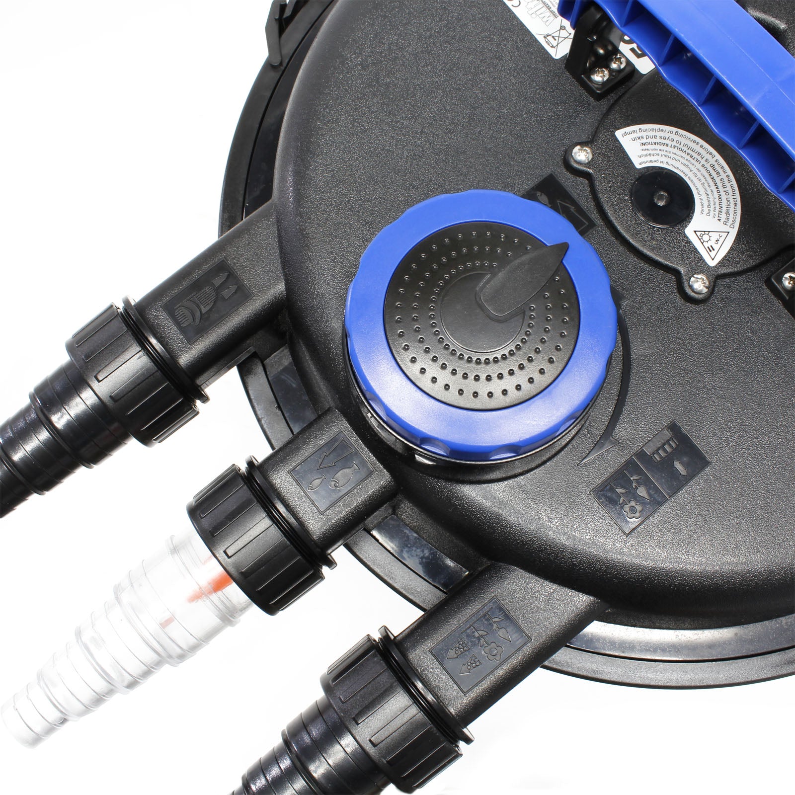 CPF-180 SET 6000l 11W UVC NEO3800 Pompe Tubo Set per Laghetti