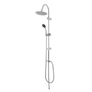 COLONNA DOCCIA IN ACCIAIO H.102cm +SOFFIONE Ø20cm DOCCETTA ABS E LACCIO FERIDRAS 872001