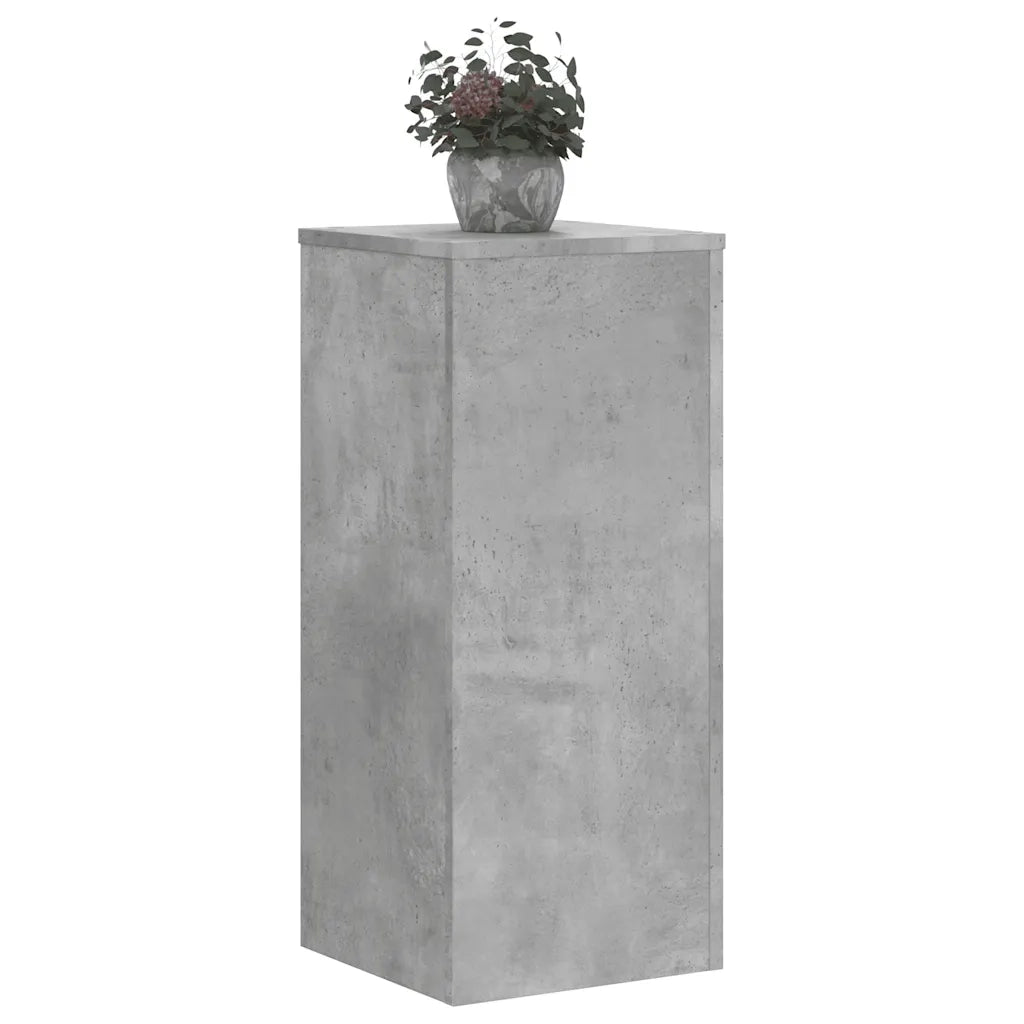 Supporti per piante | Sostegno per piante 2 pz Grigio 30x30x70 cm Legno Multistrato