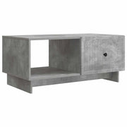 Tavolino da salotto Grigio Cemento 90 x 50 x 40 cm