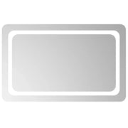 Specchio da Bagno | Specchio decorativo con Luci LED 80x50 cm