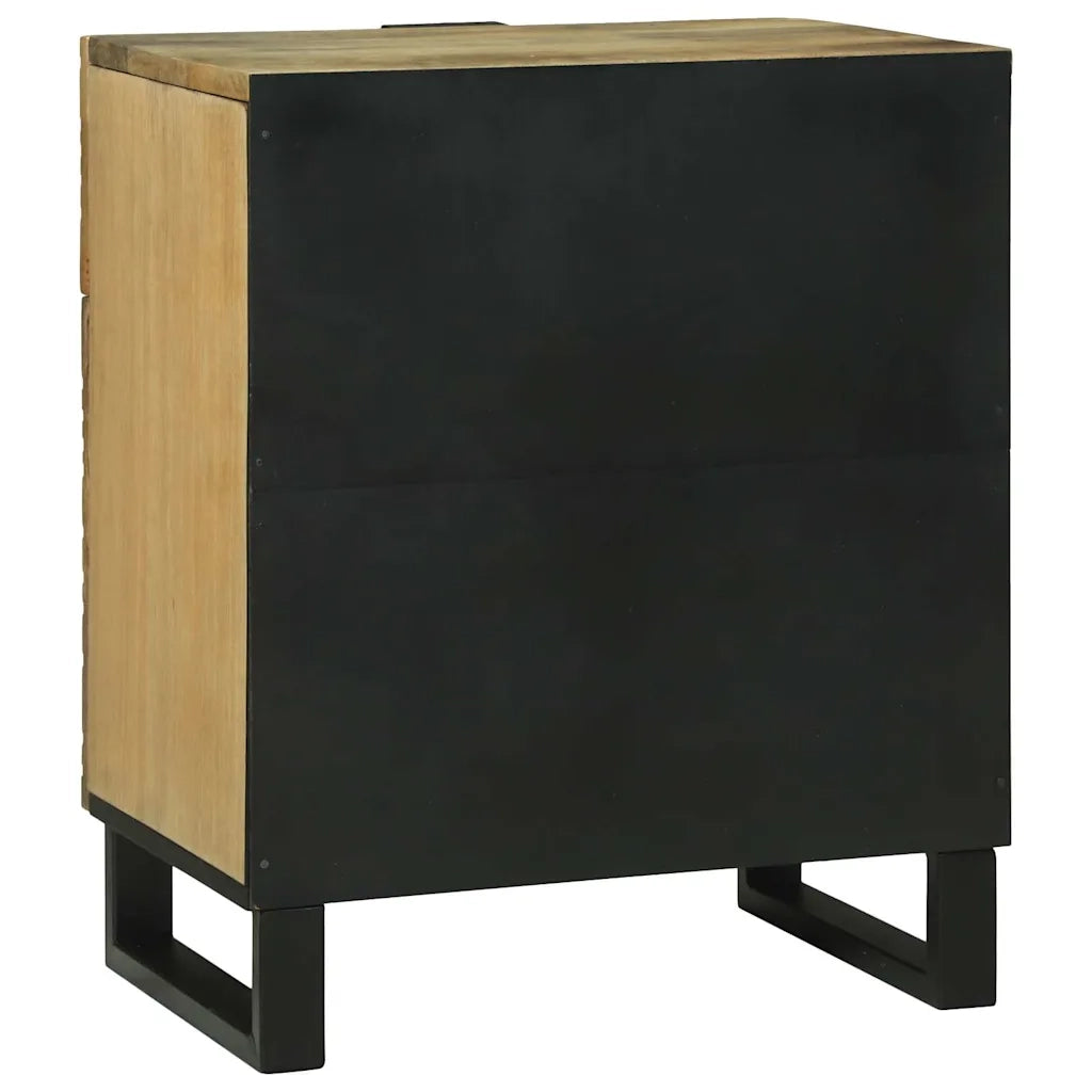 Comodino | Armadio da Notte | Mobiletto da notte Naturale 50 x 33 x 60 cm Legno ingegnerizzato