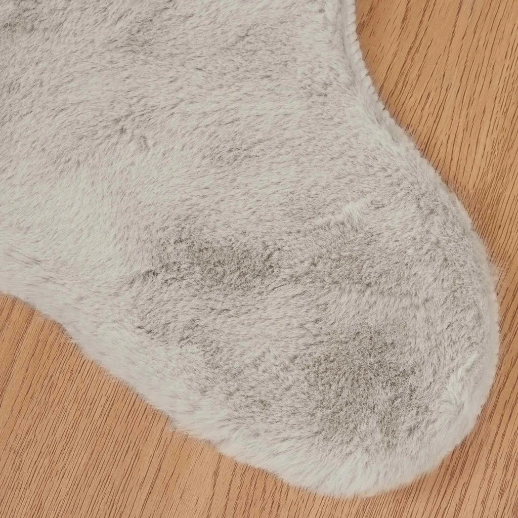 Tappeto antiscivolo in sintetica di coniglio OLITE Beige 42021652