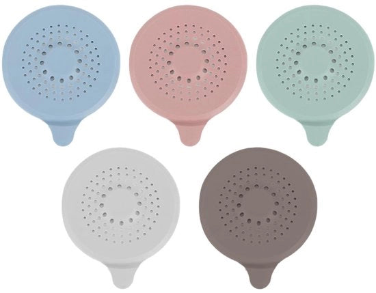 Set di 5 Haarvangers per Gocciolatore e Vasca da Bagno 14x17 cm
