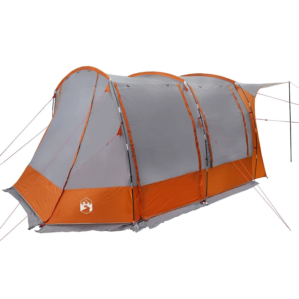 Tenda da Campeggio per Auto Grigio e Arancione Impermeabile 4009505