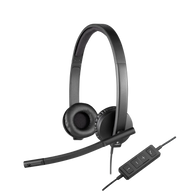 ORIGINAL Logitech Accessori per computer nero 981-000575 Headset H570e, USB, 31.5 - 20000 Hz, 94 dB