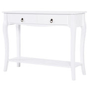 TAVOLO CONSOLLE PER INGRESSO, BIANCO, 100X33X76CM