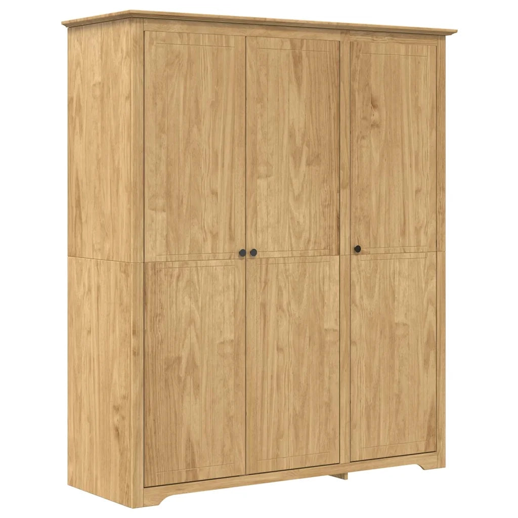 Guardaroba con porta BODO Marrone miele 146 x 53,5 x 173 cm 42023481