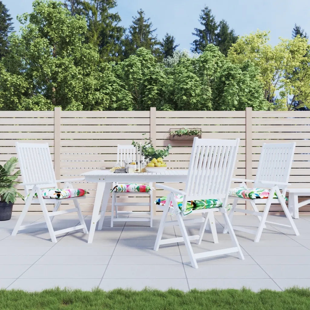 Cuscini per Sedia 4 pz Multicolore 40x40x7 cm Tessutocod mxl 95653