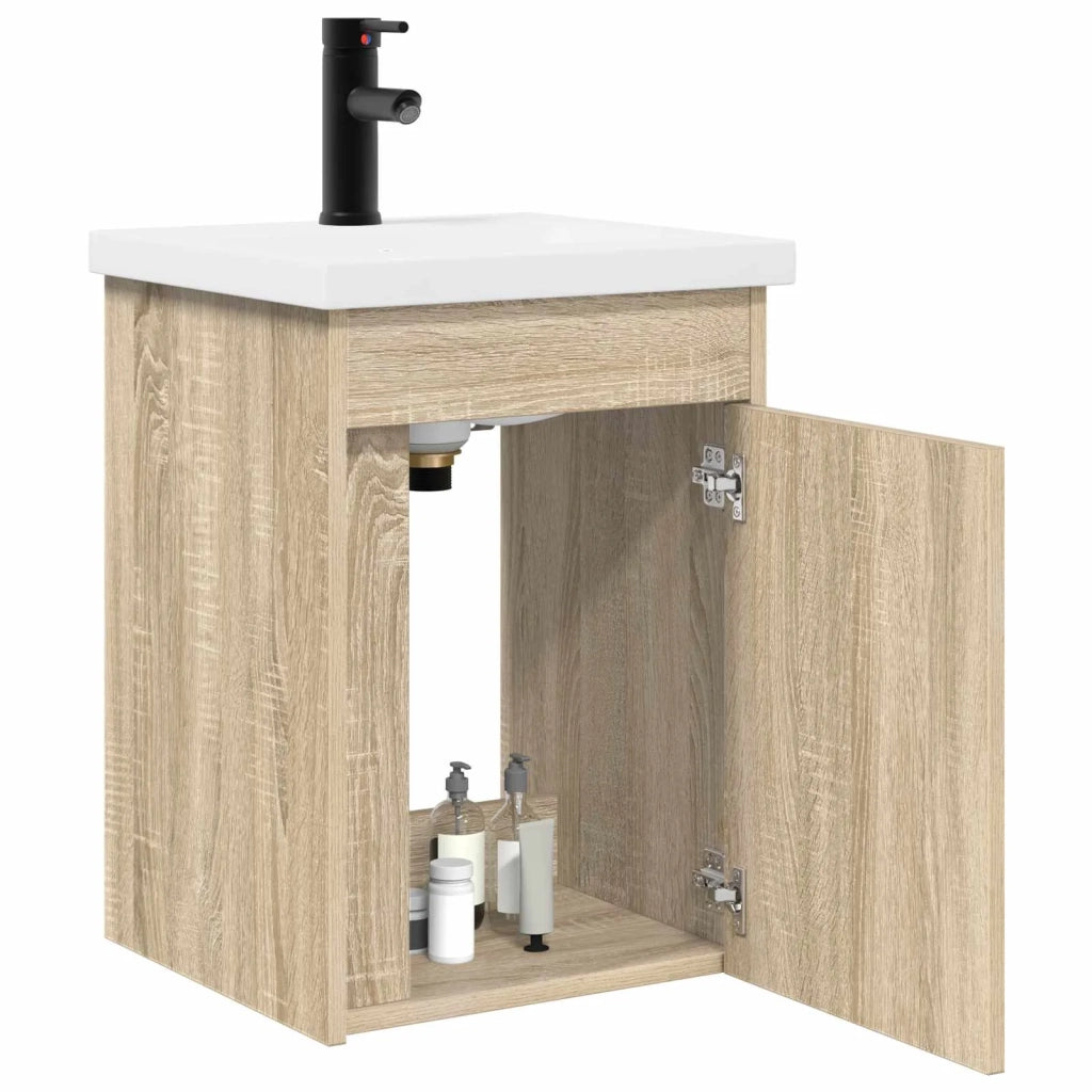 Mobile bagno con rubinetto Rovere Sonoma 42 x 40 x 74,5 cm 889531