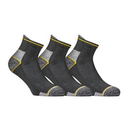 CALZA ANTI INFORTUNISTICA (3 PAIA) NERO CORTISSIMA 39-42